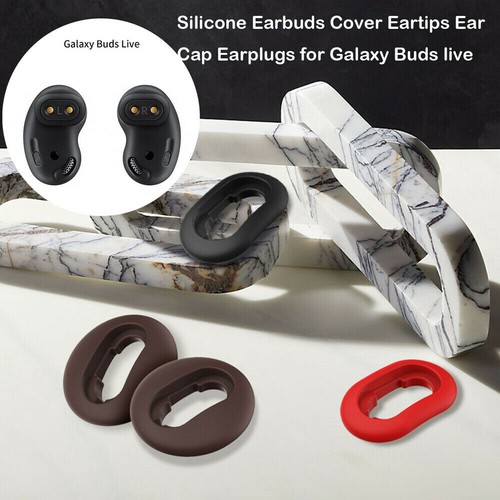 8 Pair Silicone Case Cover Ear Tips for Samsung Galaxy Buds Live Earbuds Earpads - Picture 9 of 18