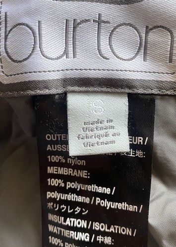 Pantaloni da neve Burton donna neri sci taglia small pantaloni da snowboard - Foto 9 di 10