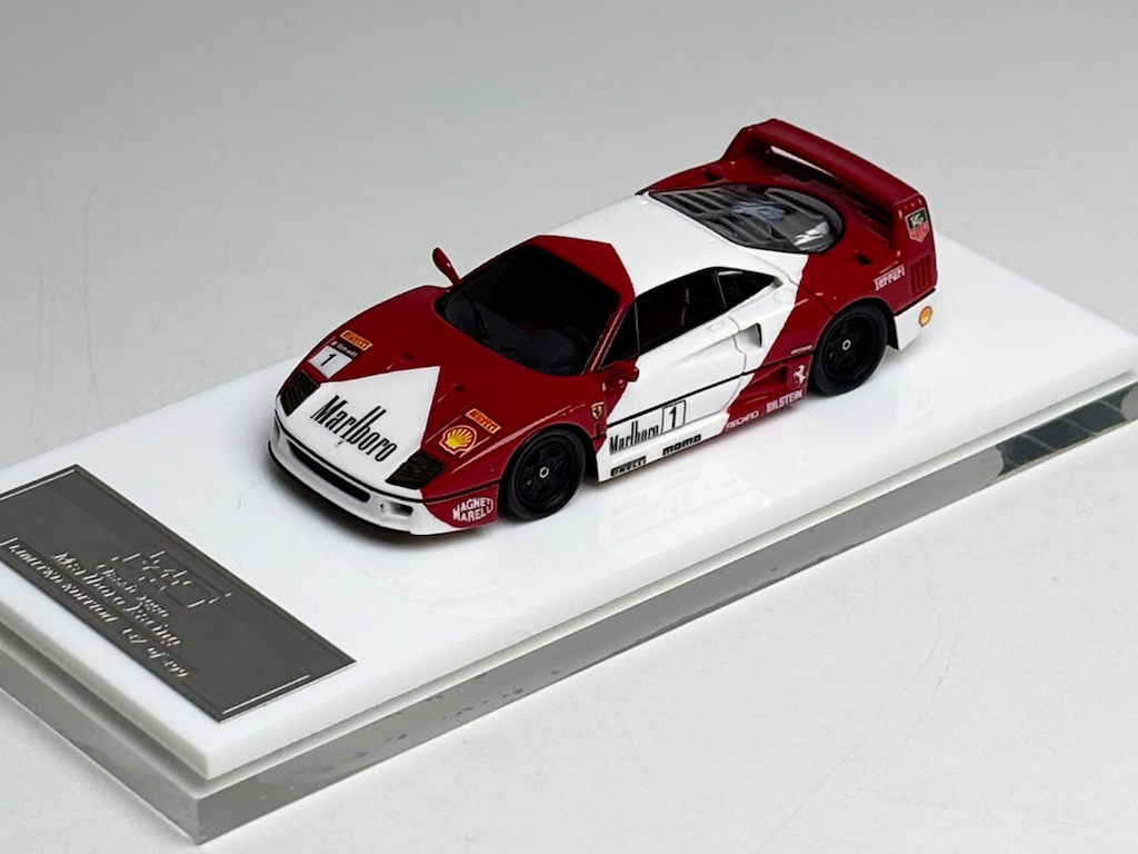 CR MY64 1:64 Red 1999 F40 Classic Racing Sports Model