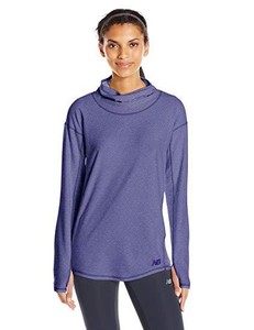 New-Balance-Women-039-s-Cozy-Funnel-Neck-Top-XL