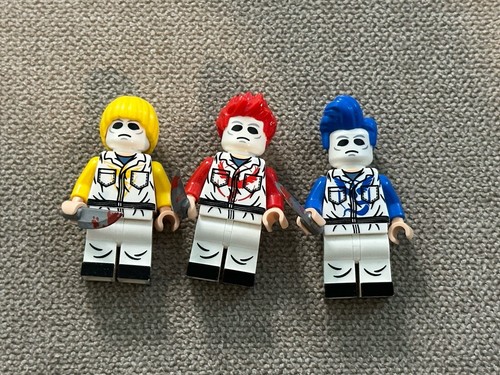 LEGO MICHAEL MEYERS LOT MiniBigs Citizen Brick CB CUSTOM pad MISFIT POKÉMON - Picture 1 of 3