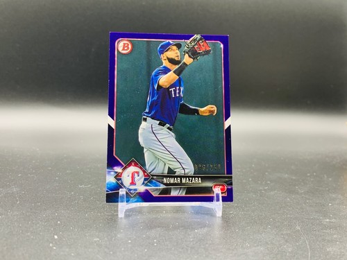 2018 Bowman - Nomar Mazara - Purple - SP - 96/250 - #56