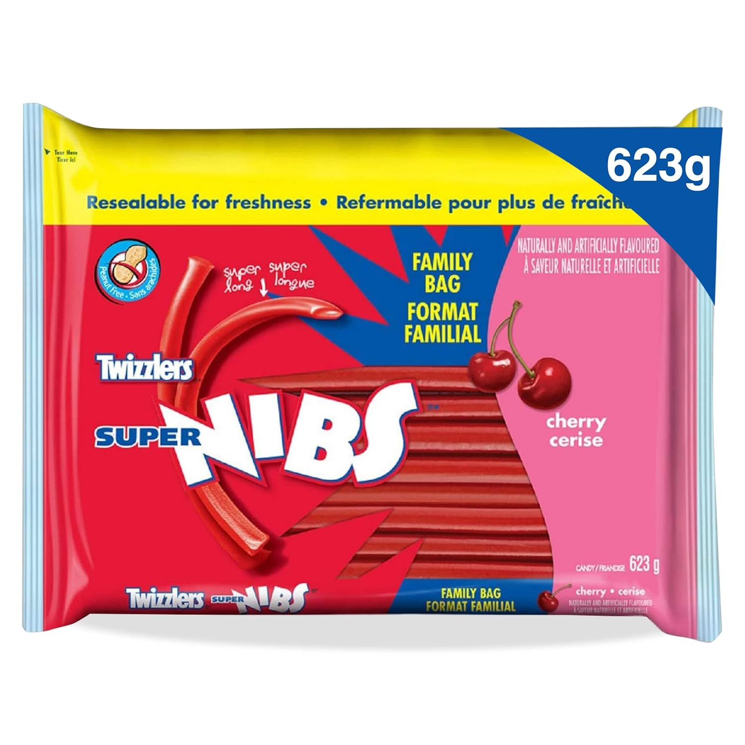 Твиззлеры Super Nibs со вкусом вишни (623 г / 22 унции в упаковке)
