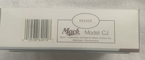 American Highway Legends Hershey's 1/64 Die Cast BM Mack Truck, kostenloser Versand - Bild 3 von 4