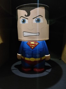 Details About Superman Look Alite Led Lamp Dc Comics Kids Room Decor
