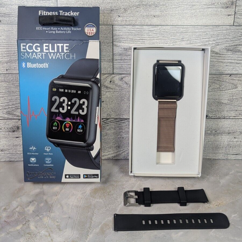Reloj inteligente ECG Elite pantalla táctil Bluetooth supersónico SC-84ECG CAJA ABIERTA - Imagen 8 de 12