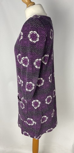 WHITE STUFF Floral Print Tunic Dress With Pockets Size UK 10 - Picture 3 of 6