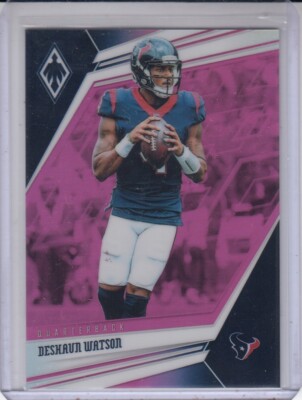 DESHAUN WATSON 2019 Panini Phoenix Pink #27 66/199 Texans