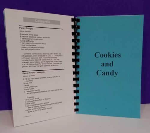 COOKBOOK-4th Of July Family Festival - Winnebago, Illinois-Spiral Bound-2004 - Picture 16 of 20