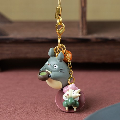 Studio Ghibli My Neighbor Totoro Keychain 4 pieces set Japanese Sweets series - 第 14/21 張圖片
