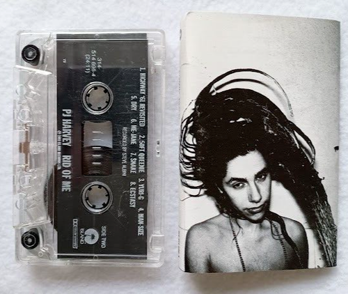 PJ Harvey Rid Of Me cassette 90's Alt Indie Rock Tested Steve Albini Island
