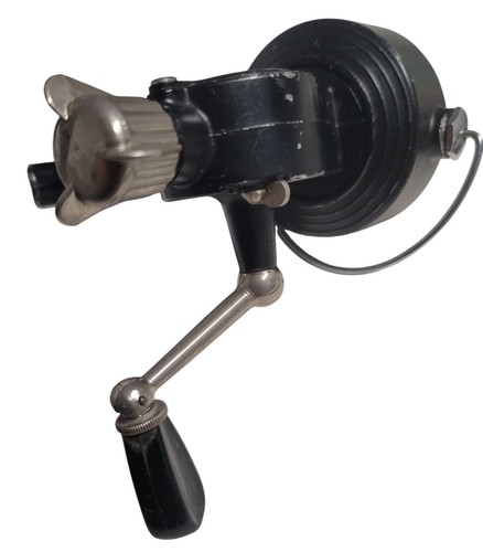 Carrete de pesca giratorio Recordette Suiza vintage patente de EE. UU. No. 21 - Metal - Imagen 3 de 14
