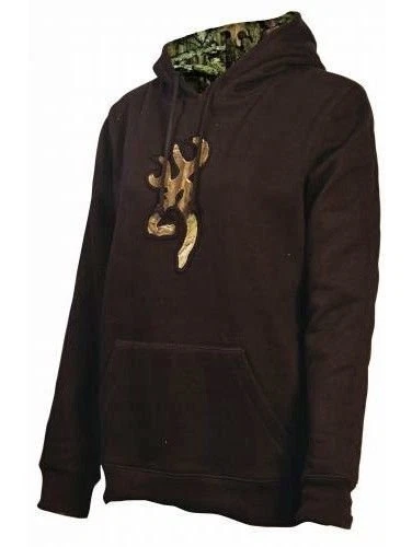 Women s Browning Buckmark Hoodie Mossy Oak Camo Sweatshirt