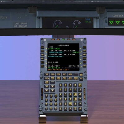 WINGFLEX A320 MCDU Flight Simulator Full-Scale Simulation f/MSFS Fenix A319 tp1