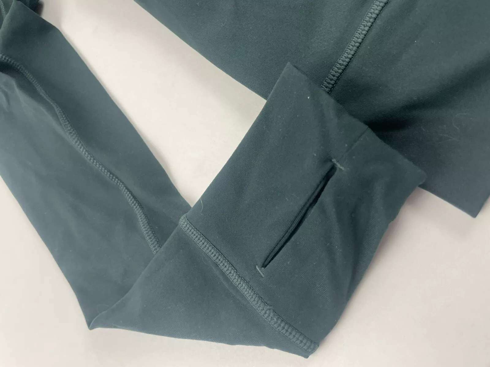 lole hunter long slv full zip activewear thumb hole jacket