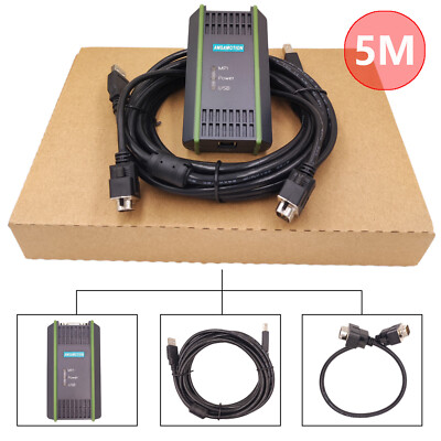 PLC 6ES7972-0CB20-0XA0 USB-MPI PPI Programming Cable For Siemens S7-200 300 400