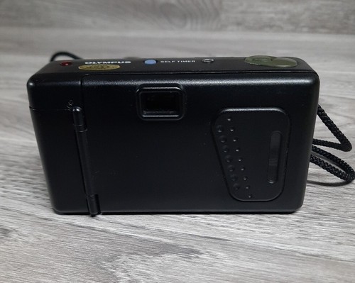 Olympus Infinity Jr 35mm Point & Shoot Vintage Film Camera Black Battery Tested - Picture 3 of 16