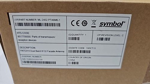 Zebra Motorola Symbol 6 elementi antenna rete dati wireless ML-2452-PTA6M6-1 - Foto 13 di 15
