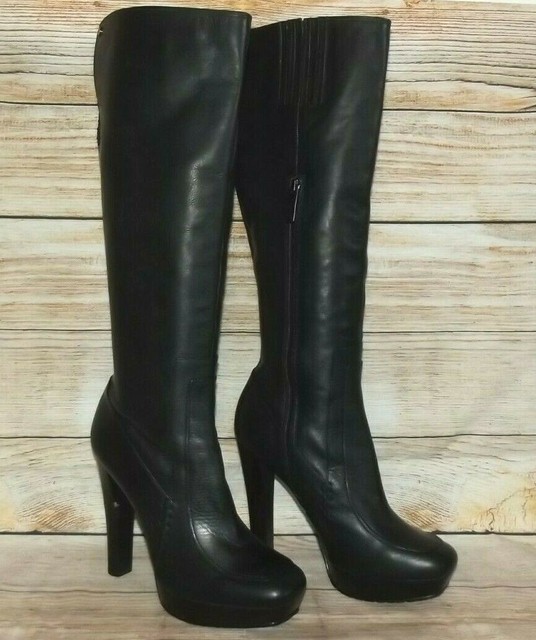 calvin klein thigh high boots
