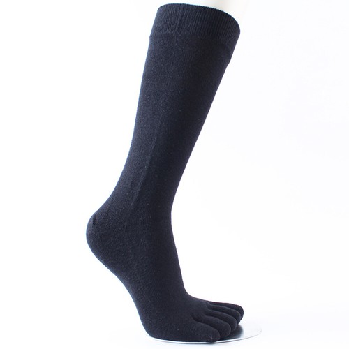 Calcetines de tubo largos grandes de cinco dedos para hombre de compresión a media pantorrilla calcetines de cinco dedos sol в - Imagen 15 de 19