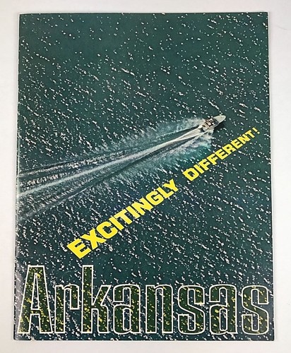 Vintage 1970s Arkansas Excitingly Different Travel Guidebook Brochure 70s Photos - Picture 2 of 4