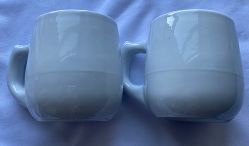 2 White Castle Restaurant Coffee Mug Heavy Duty Ash Tray Bottom NOS Mugs - Picture 4 of 7