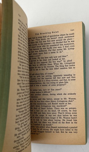 THE BREAKING POINT by MARY ROBERTS RINEHART 1975 1st Dell Publishing Paperback - Bild 3 von 9