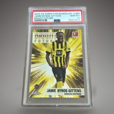 PSA 10 GEM 2022-23 Topps Chrome JBG Jamie Bynoe-Gittens Bright Future ROOKIE RC