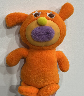 MY TOY‘S Fisher-Price Mattel Singamajig Plush orange ON TOP OF OLD
