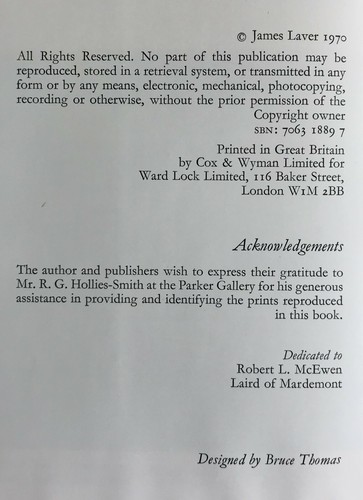 First Edition   James Laver    English Sporting Prints   Ward Lock  1970  - Picture 3 of 12