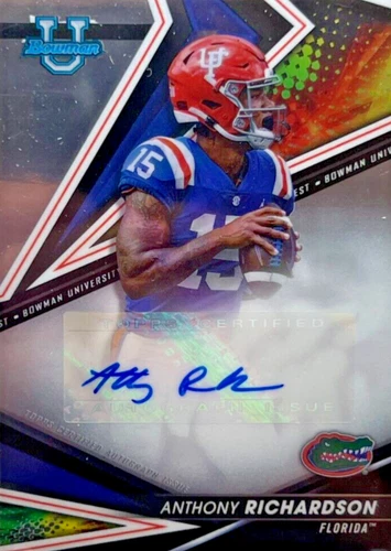 2022-23 Bowman's Best University Anthony Richardson #BA-AR