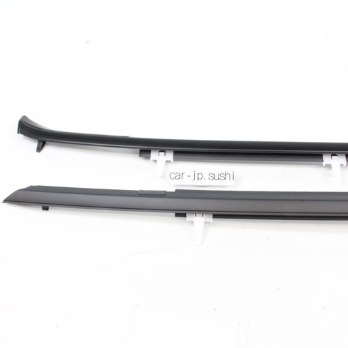 MAZDA Genuine 93-95 FD3S RX-7 Front Door Belt Sweep Outside Window Molding SET - Picture 8 of 20