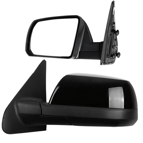 Side Mirrors Heated Manual Fold For Toyota Tundra Sequoia 4.6L 5.7L 2007-2021 - Picture 3 of 12