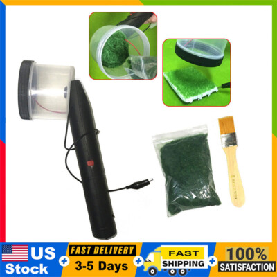 Flocking Kit Static Grass Applicator ABS Mini Flocking Machine