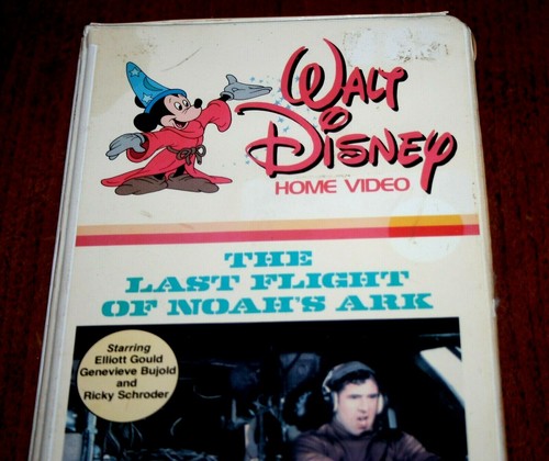 1980 DISNEY HOME VIDEO THE LAST FLIGHT OF NOAH'S ARK VHS Tape ORIG. RELEASE - Picture 2 of 9