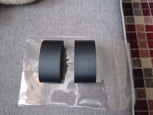 SLIGHT SECONDS KAWASAKI ZRX1200 S (ZRX1200S B1,B2P,B3P) 40mm MIRROR EXTENDERS. - Picture 4 of 10