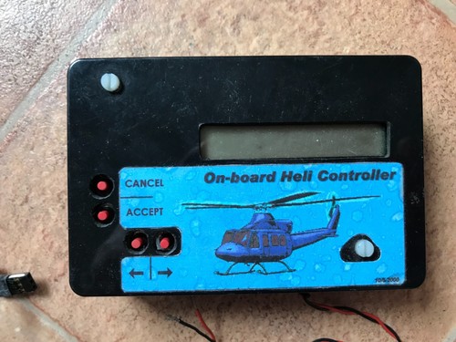 RC Helicopter On-Board Controller Vintage Retro Unusual Possibly Custom - Picture 2 of 7