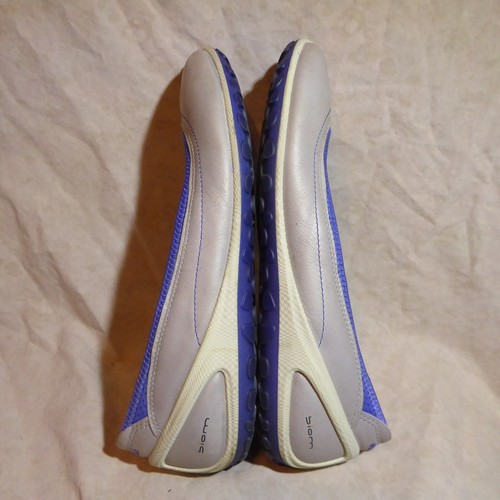 🩰 ECCO Biom Ballet Flats sz 9.5 M (41) Pearl Gray Leather; Removable Insoles - Picture 14 of 20