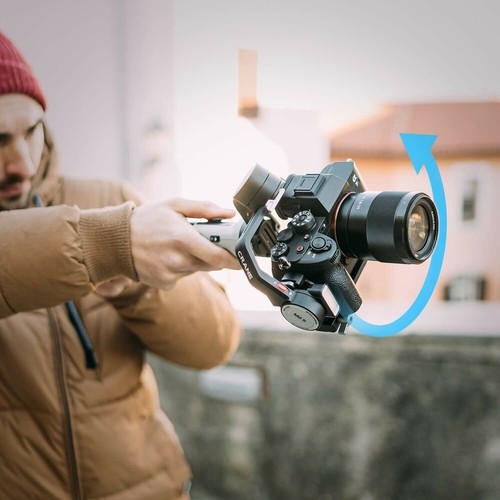 NEW ZHIYUN CRANE M2S 3-Axis Gimbal Stabilizer with LED Fill Light for Smartphone - Picture 7 of 11