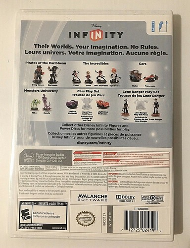 Disney Infinity Wii Game, Portal Base, 3 Figures & Crystal Pirate Mr Incredible - Picture 3 of 12