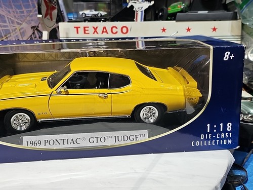 VINTAGE MOTORMAX 1969 Pontiac GTO Judge Yellow BEAUTIFUL VERY NICE CAR ๐  - Picture 2 of 24