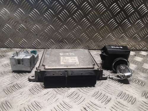 MERCEDES-BENZ SLK 250 CDI R172 Engine Ignition ECU Set Kit 6519007401 2.1 Diesel - Picture 2 of 4