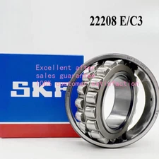 1PCS Brand New Fits SKF Explorer Spherical Roller Bearing 22208 E/C3 40X80X23mm