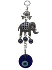 Glass Evil Eye Lucky Charm Protection Turkish Nazar Hanging Elephant Decor