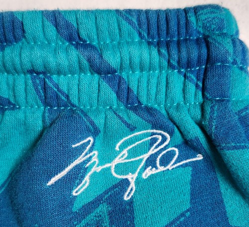 Air Jordan Youth Blue Sweatpants Abstract Geometric Size M 10-12 Drawstring Pant - Picture 8 of 18