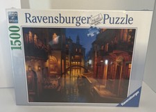 Ravensburger Canal Waters of Venice Italy 1500 Piece Jigsaw Puzzle SEALED NEW
