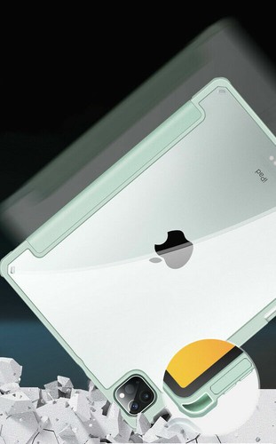 Anti-bend! 2021 2022 iPad Pro 11 inch Smart Cover Build-in Pencil Holder Case - 第 8/57 張圖片