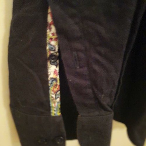 David Smith Mens Black Shirt Size Medium - Picture 3 of 4