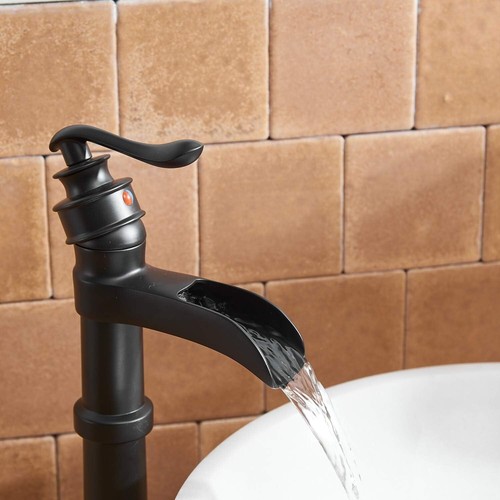 Stylish Matte Black Faucet with Easy Install Pop-Up Drain for Bathroom Sinks - Picture 5 of 10