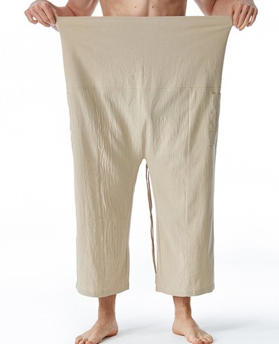 Hose Herren Damen Locker Yoga Harem Freizeithose Oberbekleidung Komfort Freie Größe - Bild 8 von 28